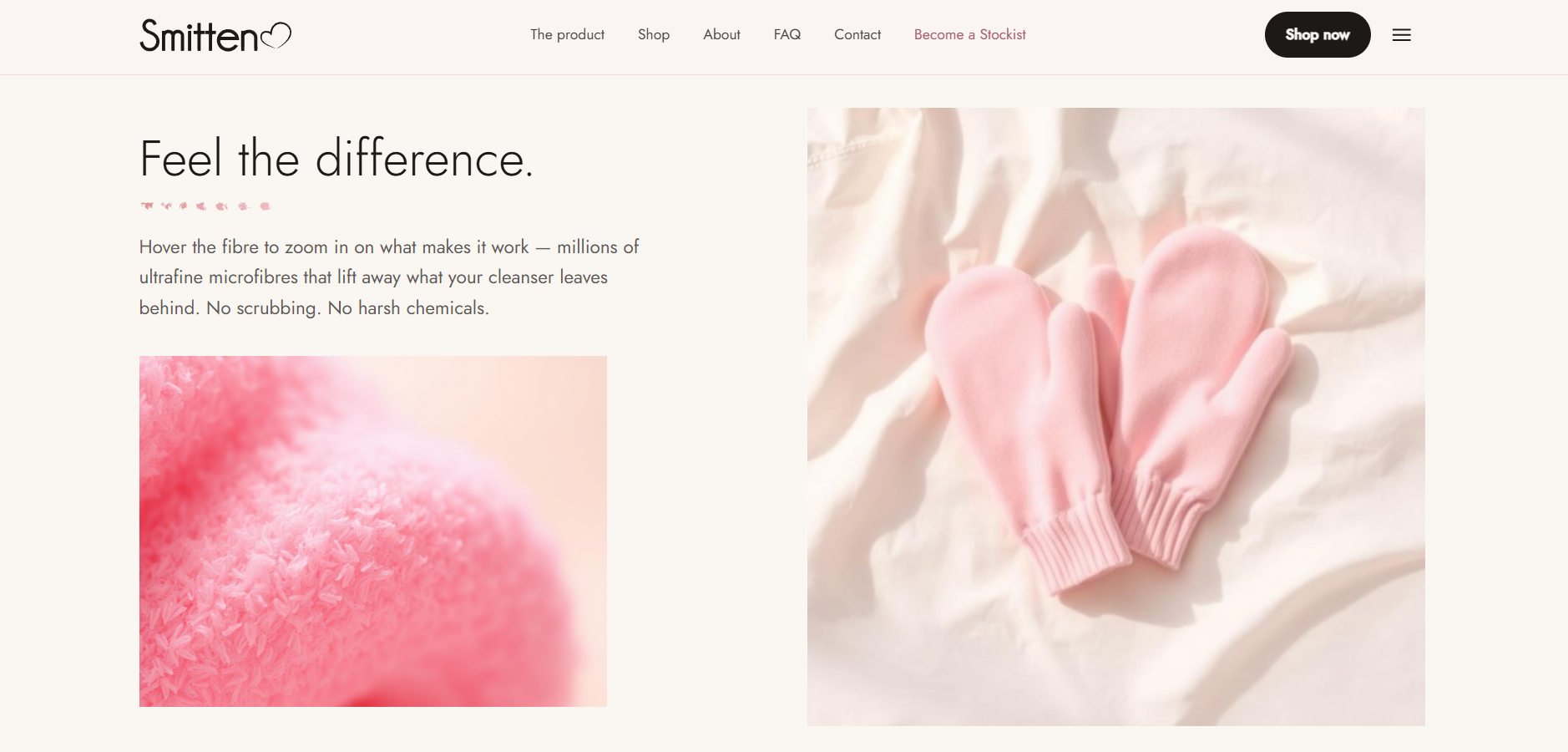 Smitten website screenshot